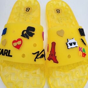 Karl Lagerfeld slides size 8